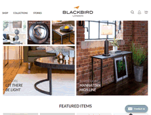 Tablet Screenshot of blackbird-london.com